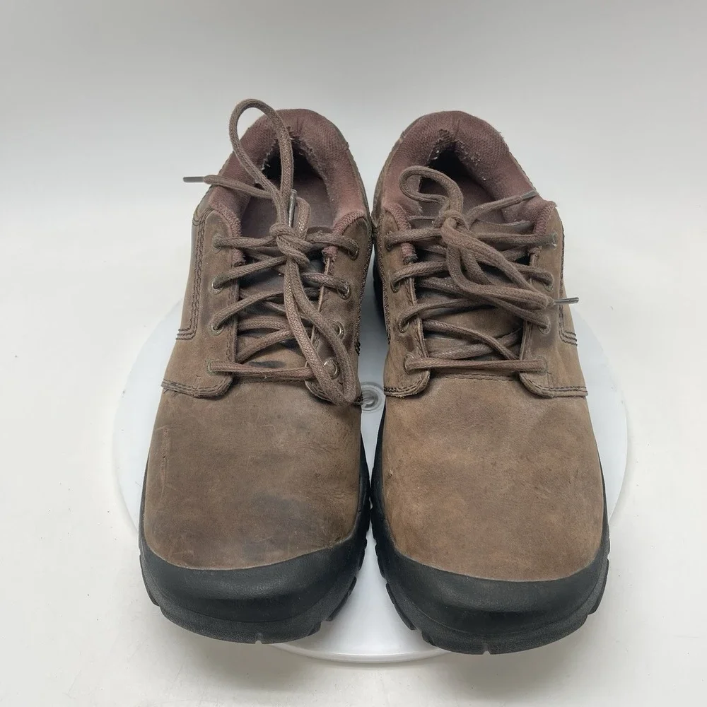 LL Bean Oxfords‎ Mens 10.5 M Brown Leather Lace Up Hiking Casual Shoes Boots